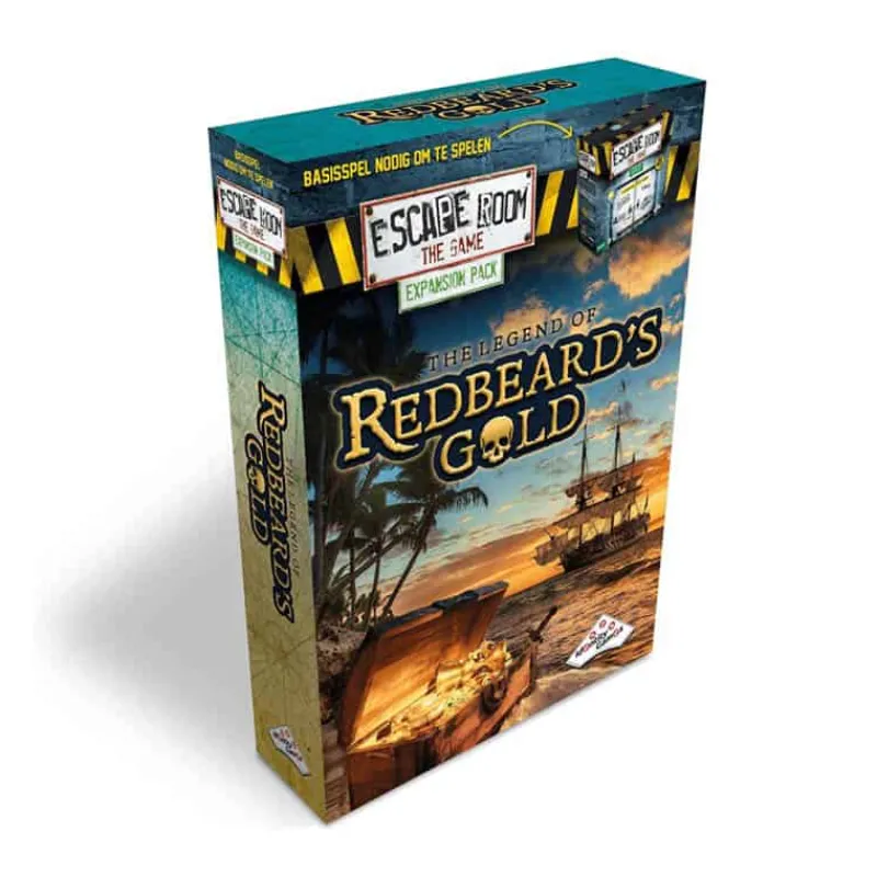 Escape Room Uitbreidingsset ‘Redbeard’s Gold’> Gezelschapspel
