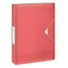 Esselte Documentenbox PP 25mm (A4) koraalkleur> Mappen & Ordners