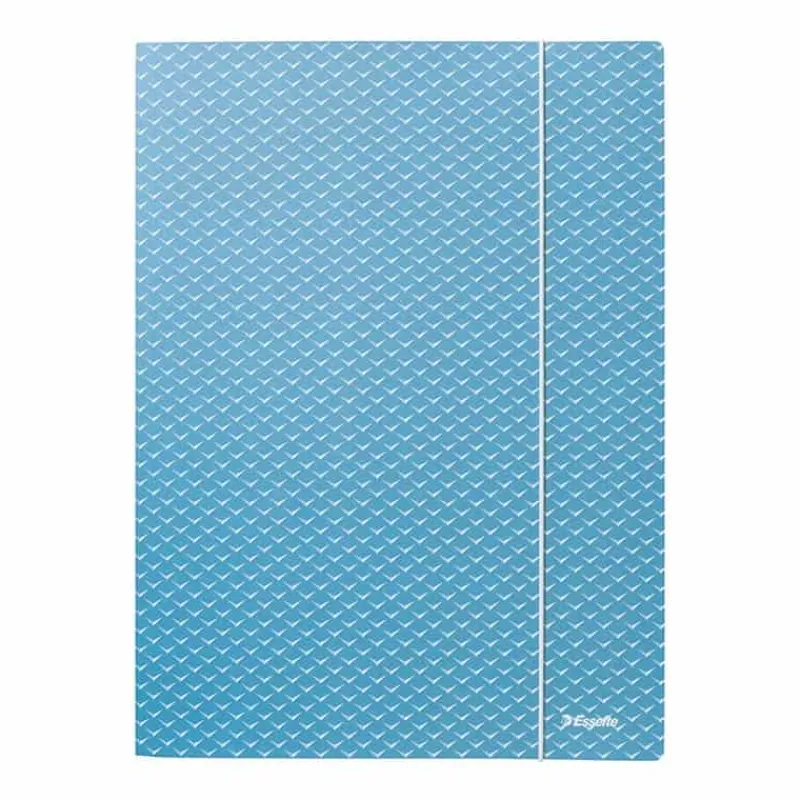 Esselte 3-klepsmap karton (A4) blauw> Mappen & Ordners
