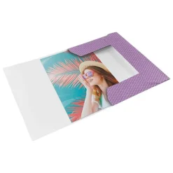 Esselte 3-klepsmap karton (A4) lavendelkleur> Mappen & Ordners