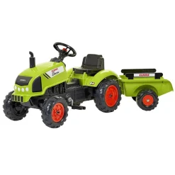 Falk Traktor met aanhangwagen “Claas Arion 410” (2-4 jaar)> Buitenspeelgoed|Fiets & Sport