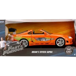 Fast & Furious 1995 Toyota Supra 1:2 oranje> 4 Wielen