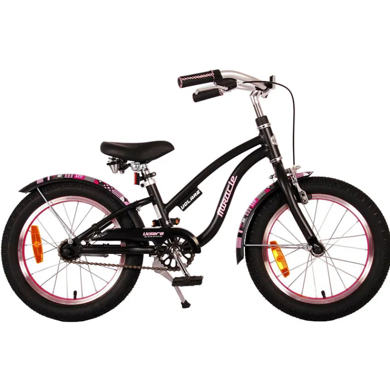 Kubbinga, Volare Fiets meisjes 16″ Volare Miracle Cruiser mat zwart> Fiets & Auto|Fiets & Sport