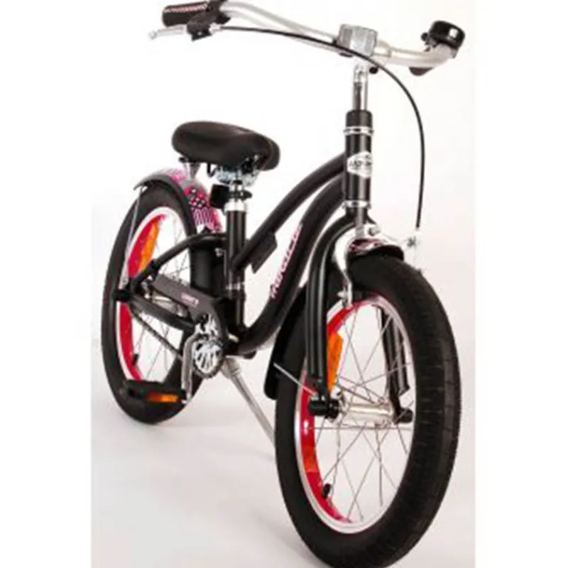 Kubbinga, Volare Fiets meisjes 16″ Volare Miracle Cruiser mat zwart> Fiets & Auto|Fiets & Sport