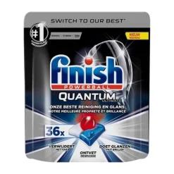 Finish Powerbal quantum ultimate 36 tabs> Hygiëne|Poetsproducten