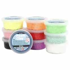 Foam Clay glitter (10x35gr)> Creatief