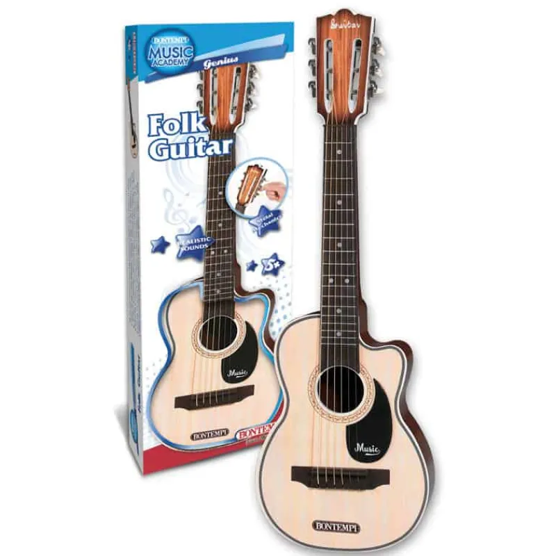 Bontempi Folk gitaar 70cm> Muziek & Elektronica