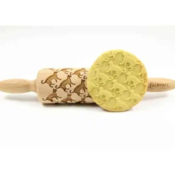 Folkroll deegrol (23cm) hout – Cats> Koken & Bakken|Keuken