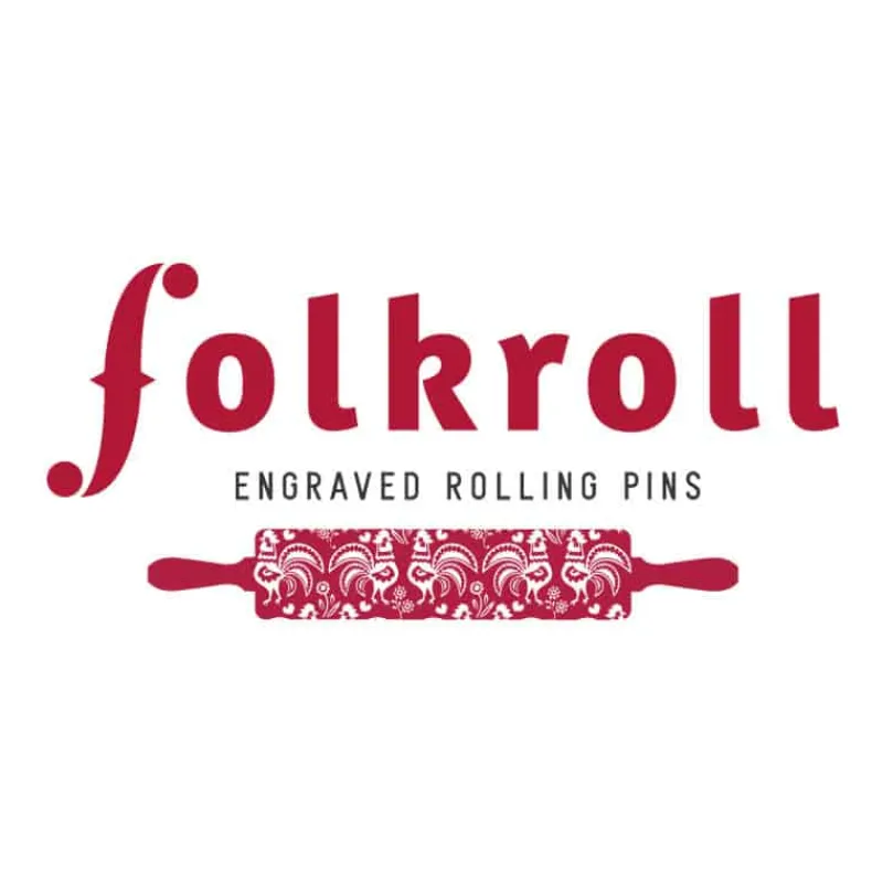 Folkroll deegrol (23cm) hout – Owls> Koken & Bakken|Keuken