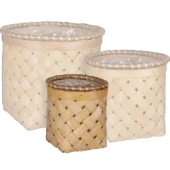 Formia pot (ø17x18cm) licht bruin> Pasen