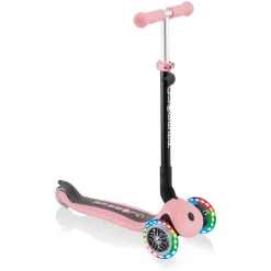 Maple Leaf Globber Go-Up met lichten, plooibaar, pastel roze><noscript><img width=