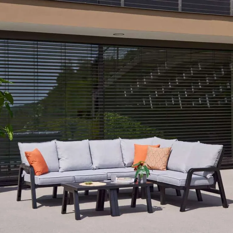 Hartman Ibiza Hoeksalon in Royal Grey> Tuinmeubels