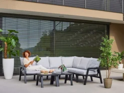 Hartman Ibiza Hoeksalon in Royal Grey><noscript><img width=