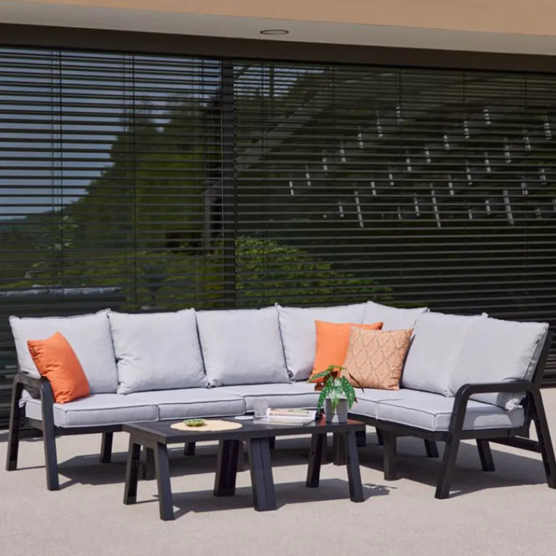 Hartman Ibiza Hoeksalon in Royal Grey> Tuinmeubels