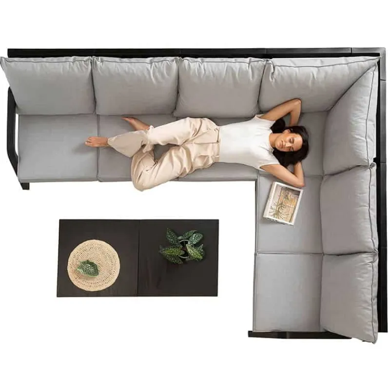 Hartman Ibiza Hoeksalon in Royal Grey> Tuinmeubels