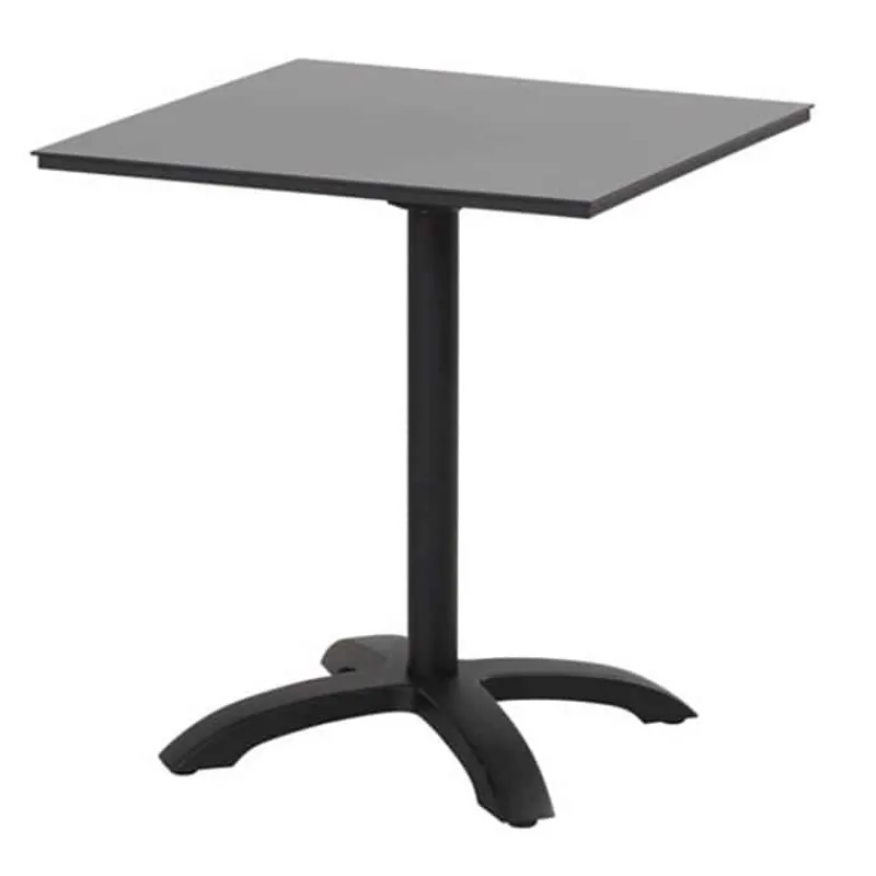 Hartman Sophie Bistro tafel (68x68cm) carbon zwart> Koken & Bakken|Tuinmeubels