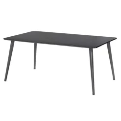 Hartman Sophie Studio tafel (170x100cm) carbon zwart> Koken & Bakken|Tuinmeubels