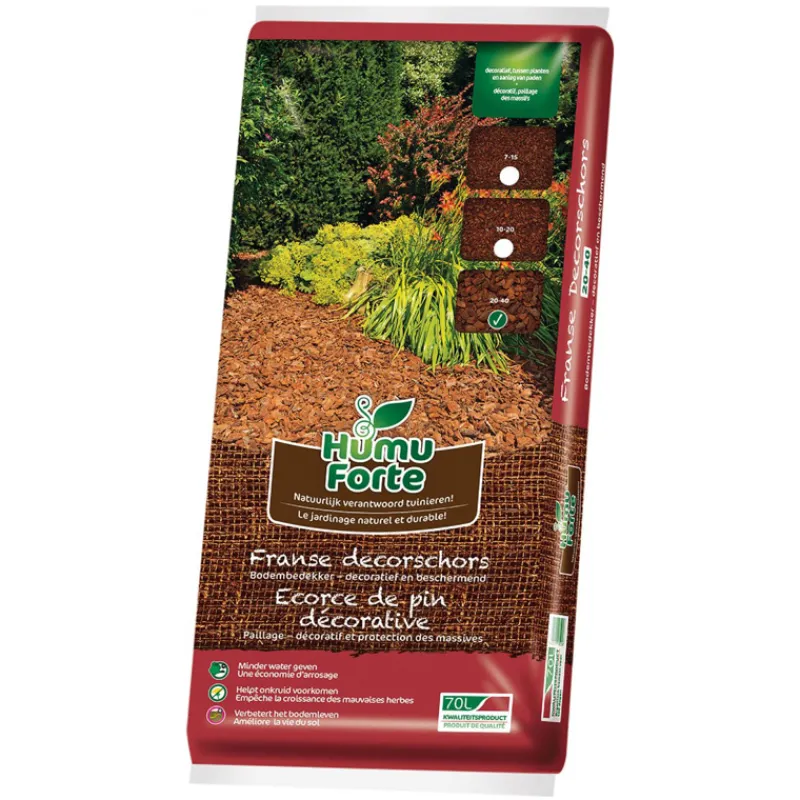 HumuForte Franse schors 20-40mm (70L)> Meststoffen