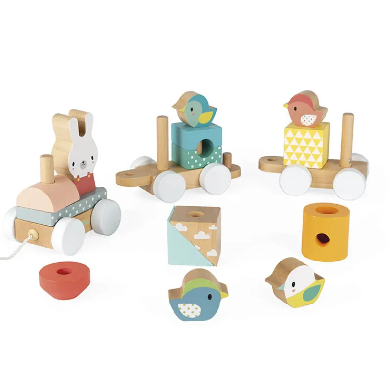 Janod Trein hout> Speelgoed|Creatief