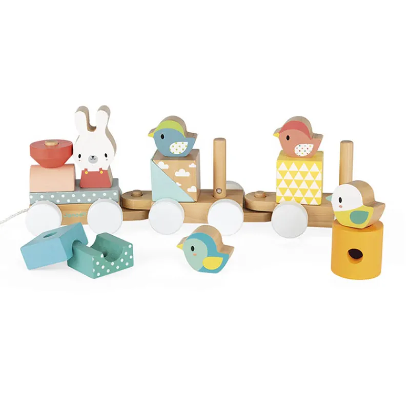 Janod Trein hout> Speelgoed|Creatief