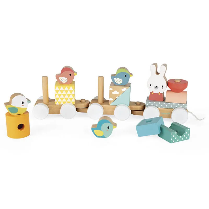Janod Trein hout> Speelgoed|Creatief