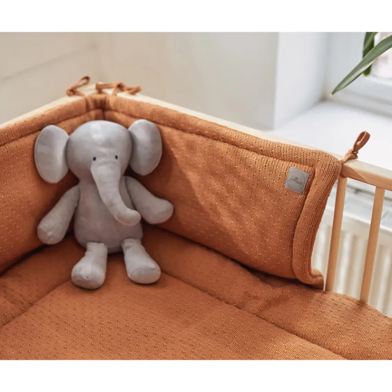 Jollein bed/boxbumper caramel (180x35cm)> Babypark & Bed