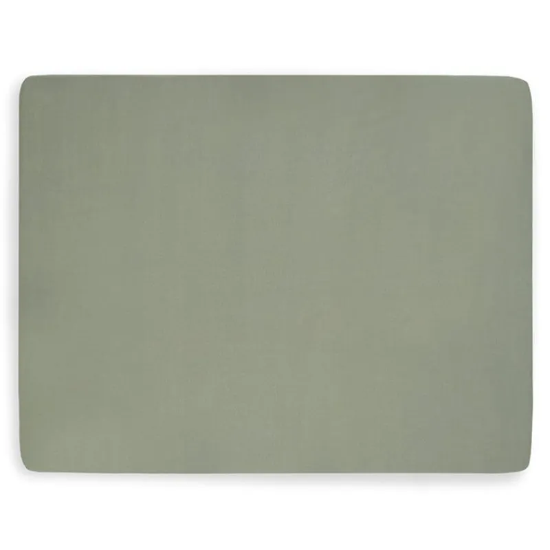 Jollein Hoeslaken (75x95cm) jersey ash green> Babypark & Bed