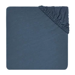Jollein Hoeslaken (75x95cm) jersey jeans blue> Babypark & Bed