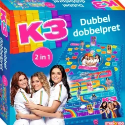 K3 spel dubbel dobbelpret 2 in 1> Gezelschapspel|Film & Tv