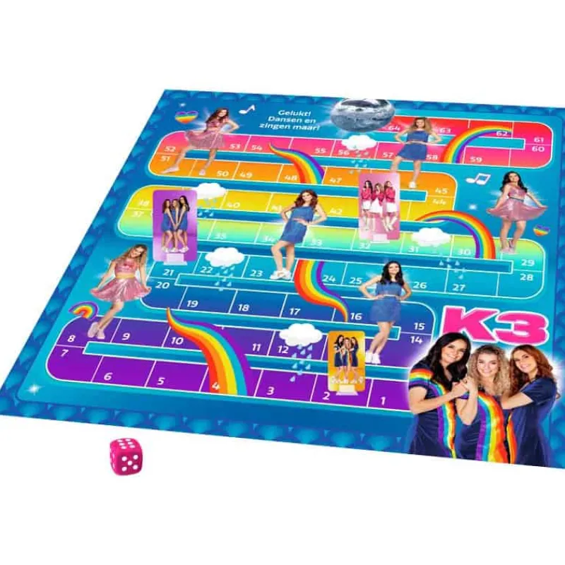 K3 spel dubbel dobbelpret 2 in 1> Gezelschapspel|Film & Tv