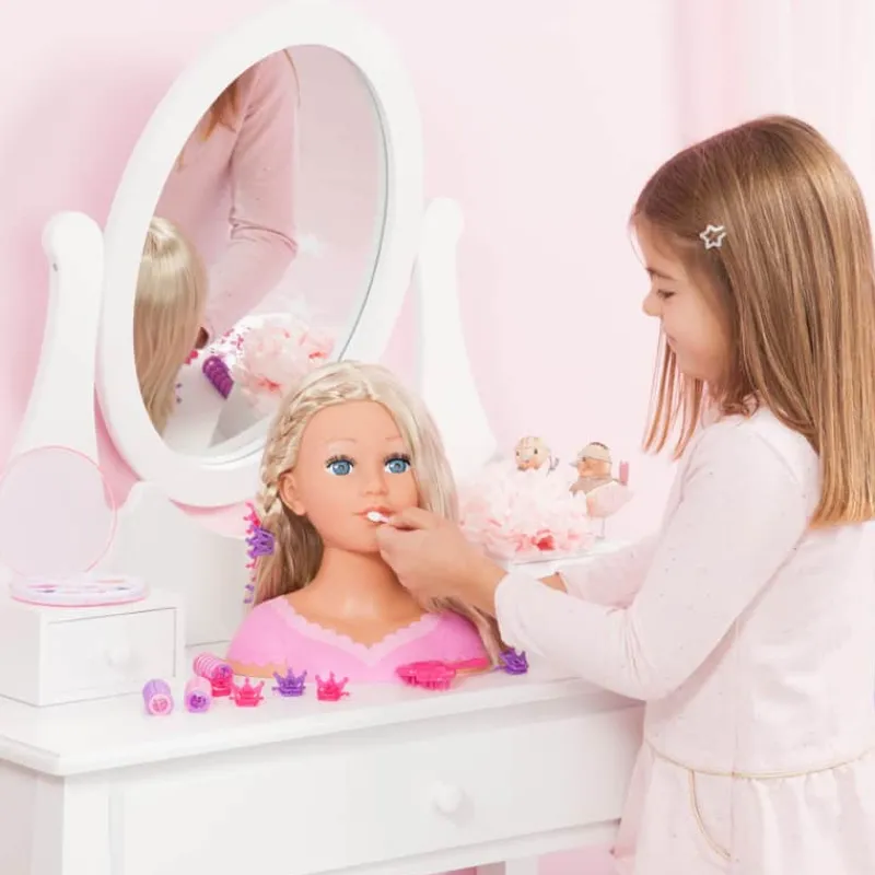 Kaphoofd (27cm) Charlene> Poppen