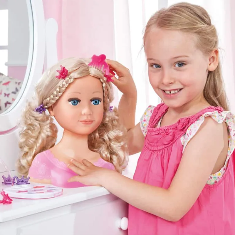 Kaphoofd (27cm) Charlene> Poppen