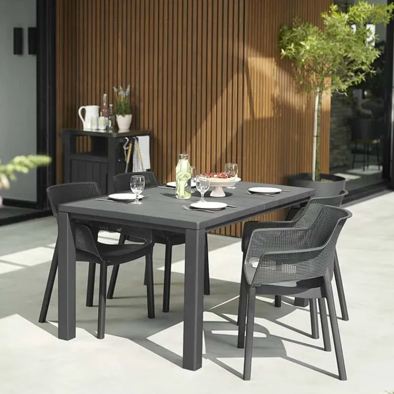 Keter Elisa kuipstoel graphite> Tuinmeubels