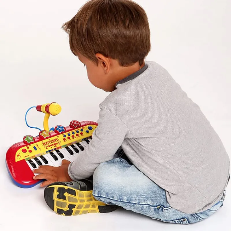Bontempi Keyboard electronisch 24 toetsen, met microfoon> Muziek & Elektronica