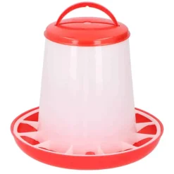 Kippenvoederbak plastiek (ø25xh26cm) 3kg> Vogel