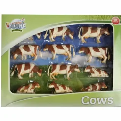 Kid's Globe Koe liggend/staand – 12 stuks> Speelsets