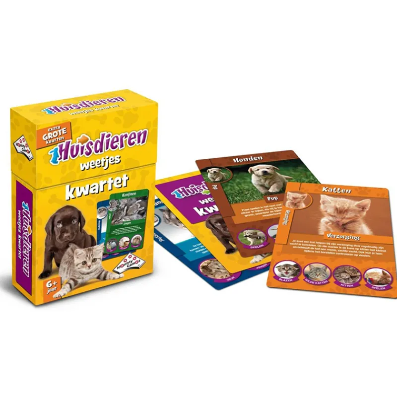 Identity Games Kwartet Huisdieren> Gezelschapspel