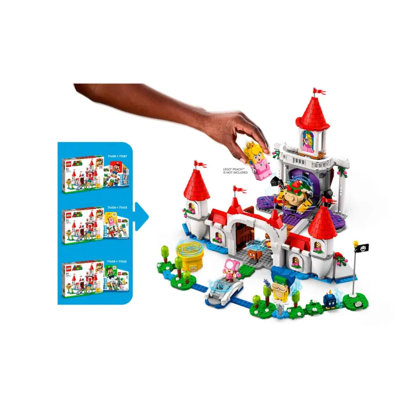 Lego Mario Uitbreidingsset: Peach’ kasteel> Speelsets|Interactief