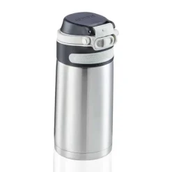 Leifheit Isolatiebeker flip (350ml) zilver> Koffie & Thee