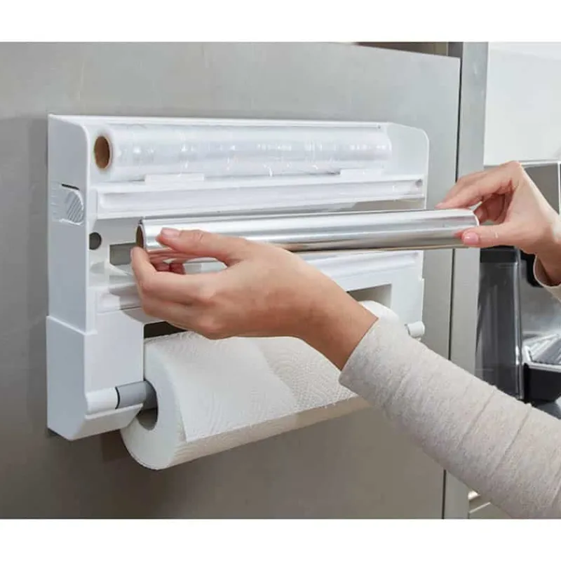 Leifheit Keuken dispenser om tegen de muur te hangen> Keuken