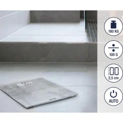 Leifheit Personenweegschaal Compact 300 Beton> Badkamer