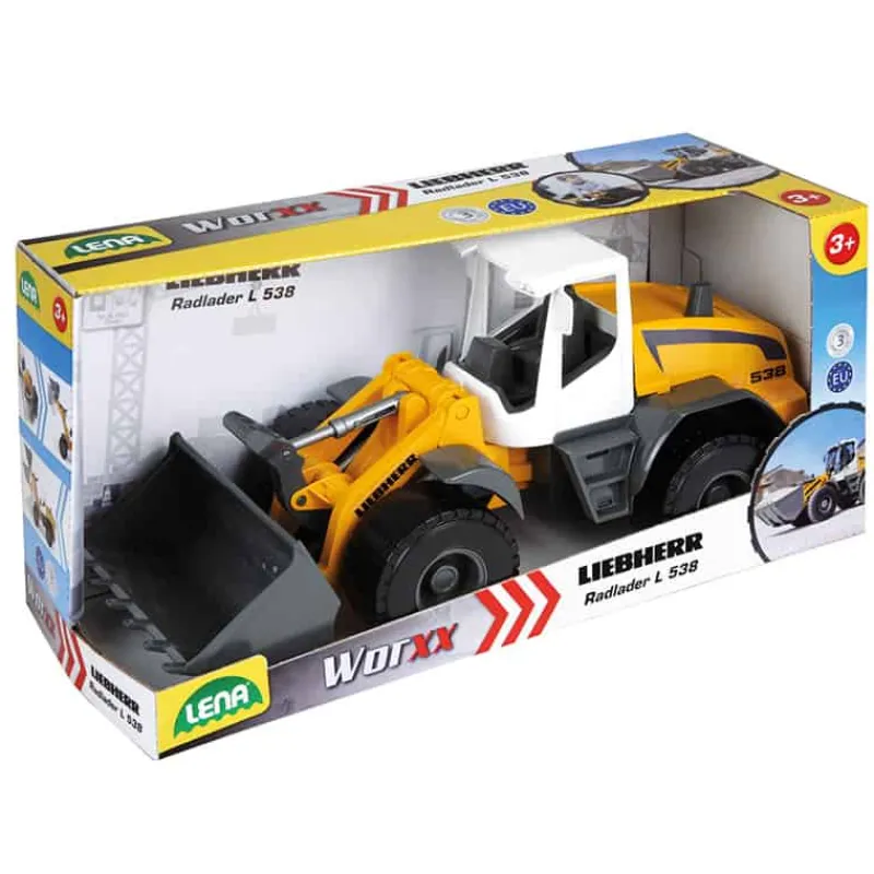 Lena Worxx Voorlader Liebherr L538 Litronic (48cm)> Speelsets|4 Wielen