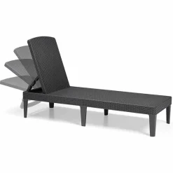 Keter Ligbed Jaipur graphite> Tuinmeubels