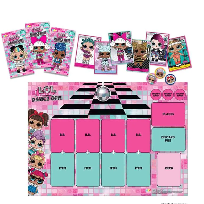 L.O.L. Surprise Dance Off kaarten> Gezelschapspel