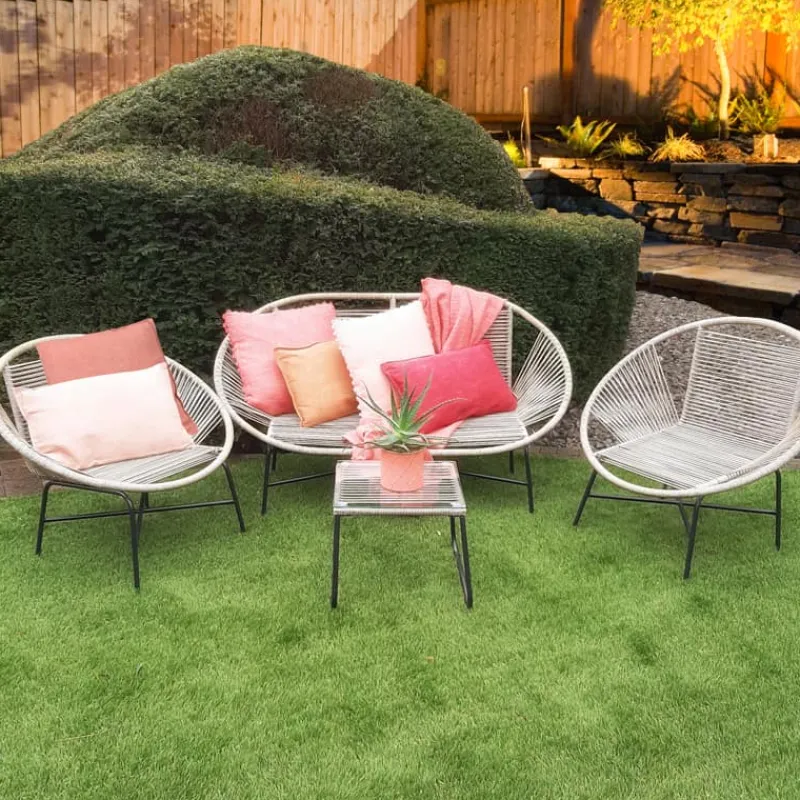 Lounge set 4-delig> Tuinmeubels