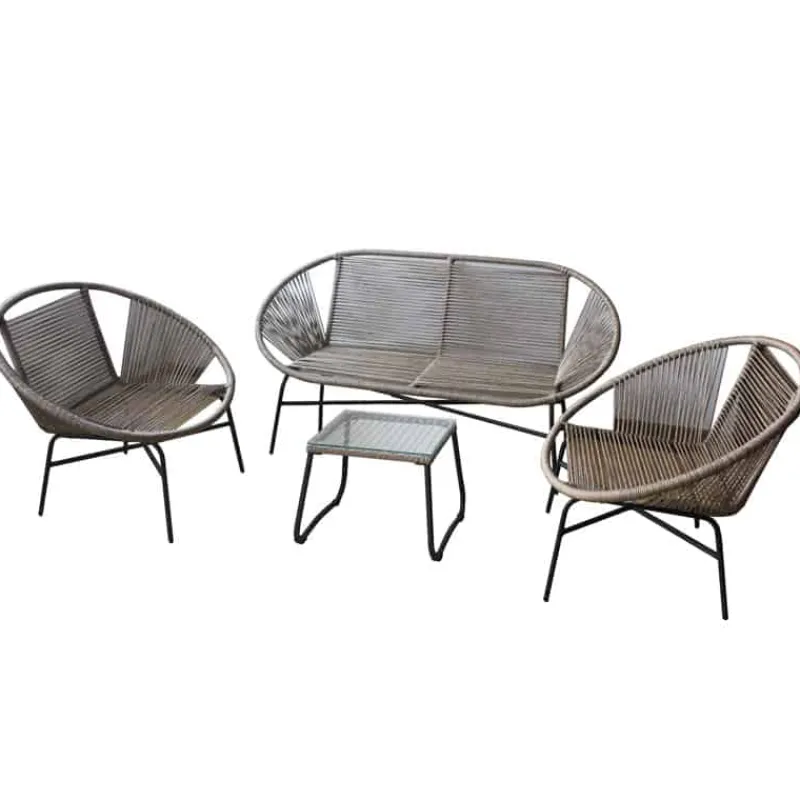 Lounge set 4-delig> Tuinmeubels