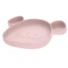 Lässig siliconen bord little chums muis roze> Eten En Drinken