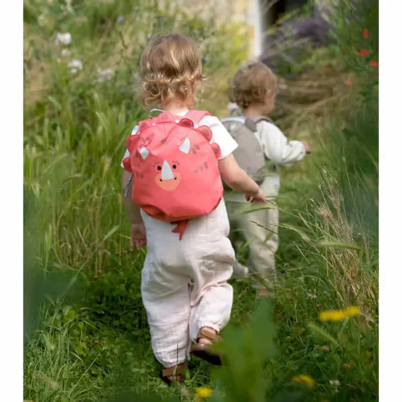 Lässig tiny rugzakje Dino roze about friends> Zakken & Tassen|Kleutertassen
