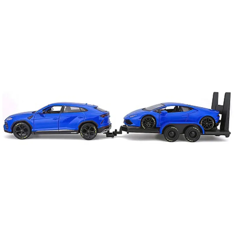 Maisto Lamborghini Urus + Lamborghini Huracan Coupe Blauw (1:24)> Speelsets