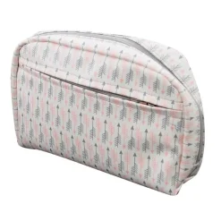 Make-up tasje met pijlenmotief 18x10x4cm> Badkamer|Opbergen